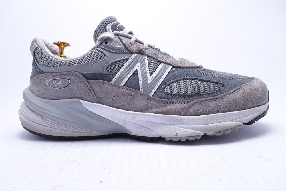 New Balance 990v6 Shoes Mens Size 10.5 Gray Suede Running Sneakers M990GL6